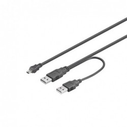 CAVO USB 2.0 2X A/M -1X AF...